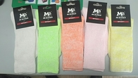 Chaussettes larges supplémentaires de tissus antibactériens pour des diabétiques, chaussettes diabétiques colorées pour des femmes