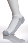 Chaussettes courantes chaudes en nylon blanches, coton organique Breathbale aucune chaussettes courantes de boursouflure