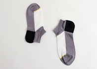 Grey Sports Ankle Socks Cotton élastique a sué le matériel de absorption